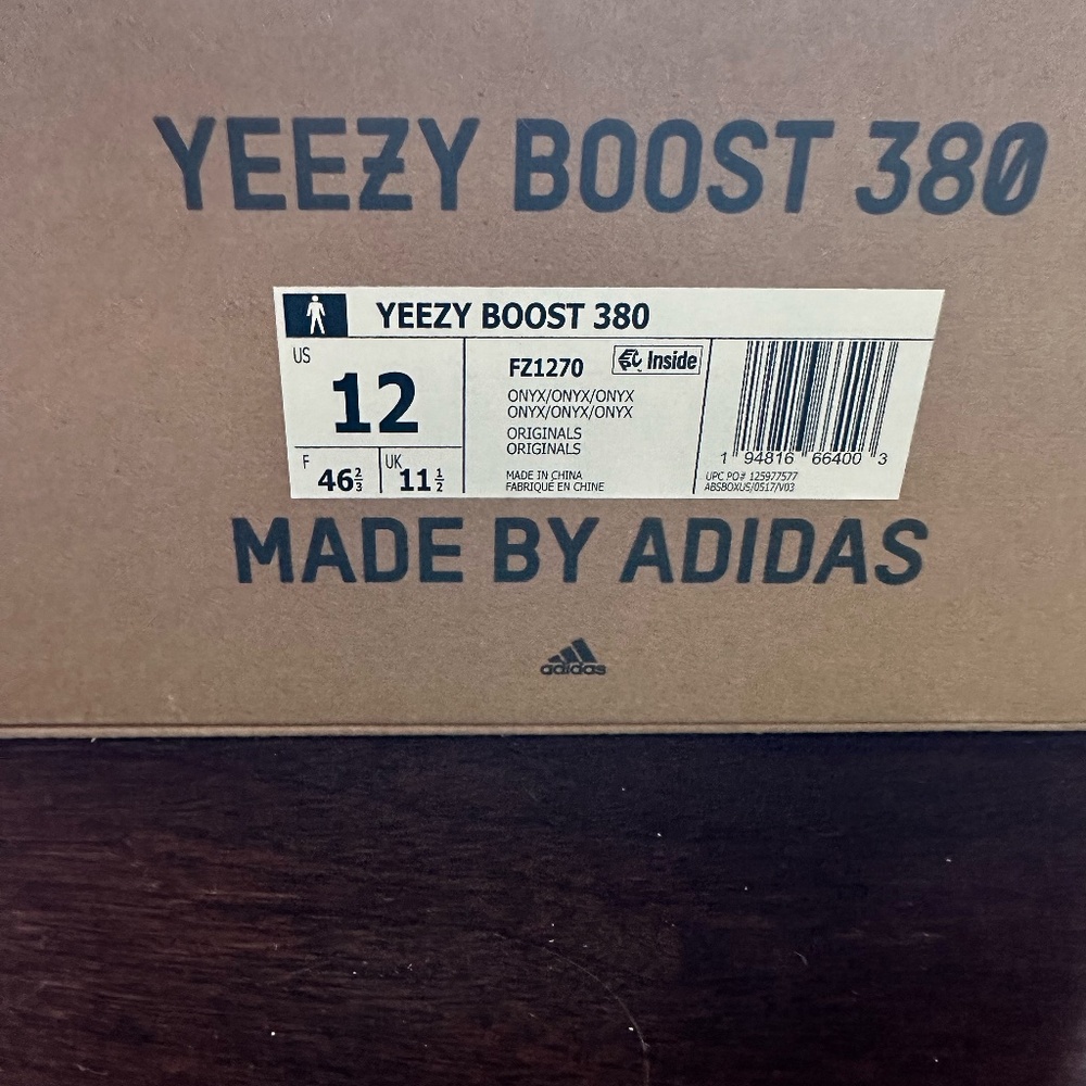 Yeezy Boost 380 Onyx